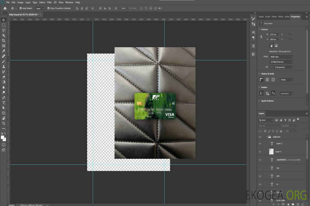 Japan Post Bank Visa Classic Card Photolook recto template Japan Post Bank Visa Classic Card Photolook recto template